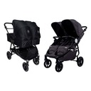 Baby Monsters Zwillingswagen Easy Twin 4 Full Box – Schwarz
