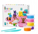HEY CLAY Fluffy Pets Modelliermasse Set, Haustiere