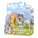 BLUEY Doctor Checkup, Lekárska prehliadka - set 2 figúrok a príslušenstva