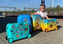 NickelodeonDětský jazdící kufr a odrážedlo Tlapková patrola – Tyrkysový (Malý)