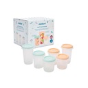 Miniland Hermetické dózy na detskú stravu Dreamland – Sada 6 ks