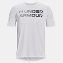 Under Armour Tech 2.0 Gradient SS Pánske športové tričko s krátkym rukávom, biele,veľ. XXL