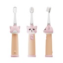 VITAMMY ePUPPY Kinder Schallzahnbürste (0–6 Jahre) + 2 Bürstenköpfe – Rosa