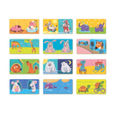 DoDo Puzzle Duo - Protiklady 12x2 dílky