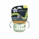 Tommee Tippee Superstar auslaufsicherer Becher/Tasse, 190 ml, ab 4 Monaten, grün