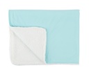 CuddleCo Comfi-Huggle, Baby Blanket XL, 140x90cm, türkiz / fehér