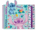 Kids Euroswan Kreatívny set s peračníkom 6 farbičiek + nálepky - Lilo &amp; Stitch