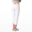 Primastyle Női orvosi 3/4-es leggings MARTA, fehér, nagy. XXL