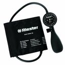 RIESTER R1 SHOCK - PROOF 1250-154, Ambulantní hodinkový tlakoměr s černým číselníkem