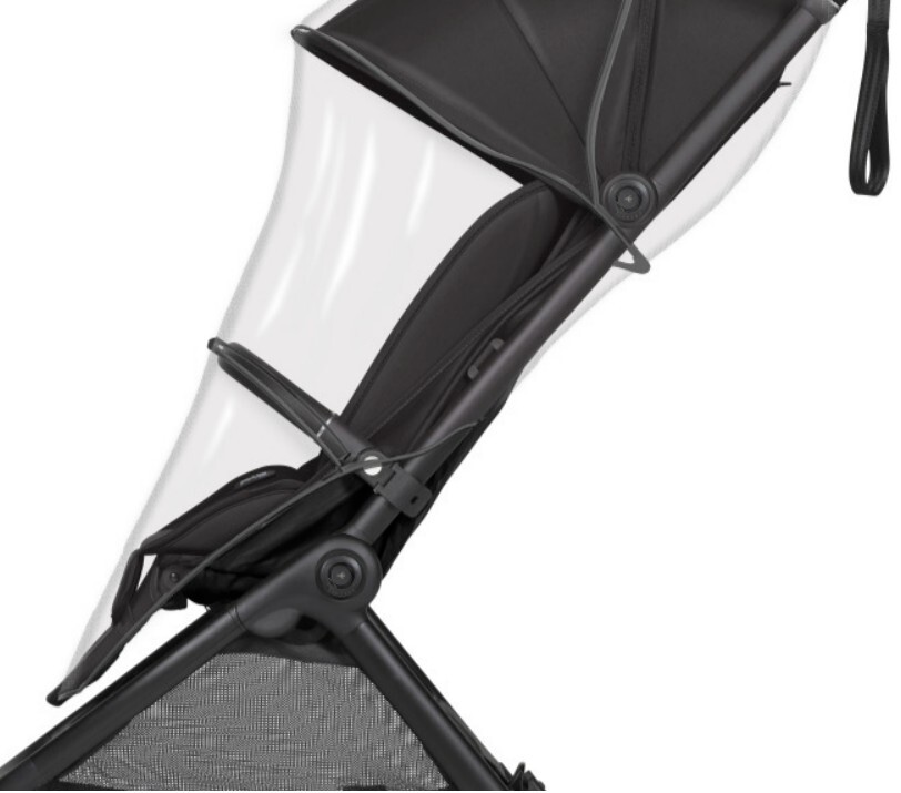 Detail uchytenia a vetracích otvorov pláštenky Bumprider Connect Mini