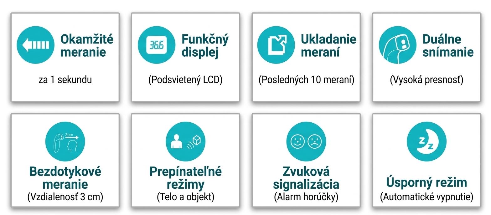 bezkontaktný teplomer vitammy space