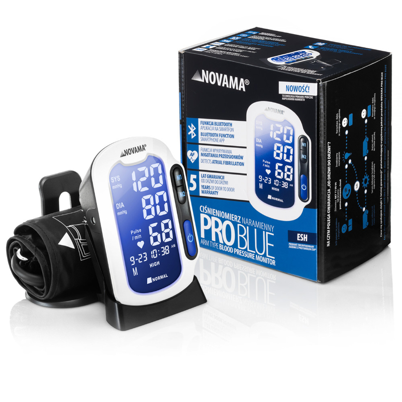 Novama Pro Blue - Viac než tlakomer. Váš partner v domácej diagnostike.
