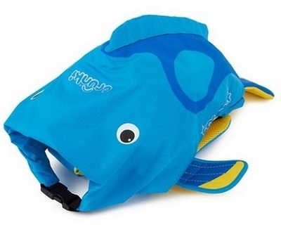 Trunki Paddlepak Wasserdichter Rucksack, Tropischer Fisch