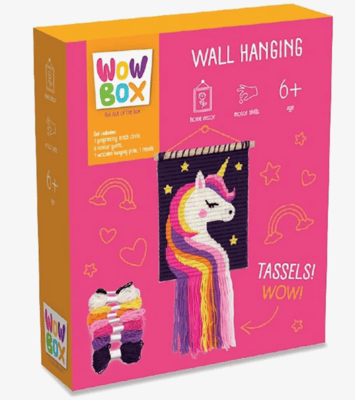 WOW BOX Kreatívna sada Makramé Jednorožec