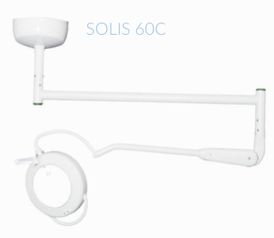 Famed Solis 60C Stropná zákroková lampa
