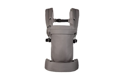 BOBA Auri Ergonomický nosič pre deti (3,2–20 kg), bavlnený manšestrový nosič 3v1, šedý