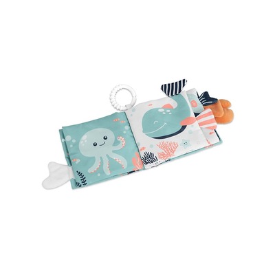 Miniland Mäkká edukačná knižka pre deti – Morský svet