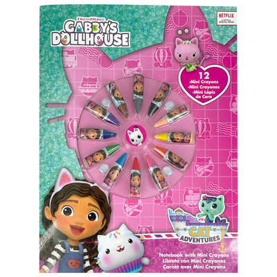 Kids Euroswan Vyfarbovacia sada s 12 mini pastelkami - Gaby´s Cat House