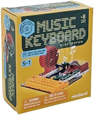 Miniland Electrofun DIY  Vzdelávacia sada - Vyrob si vlastný klavír