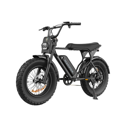 Macfox X7L Elektrický bicykel (All-Terrain), Vysoký výkon, Fat Tire, Long Range, čierny