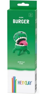 HEY CLAY Aliens Burger Modellező anyag, Burger