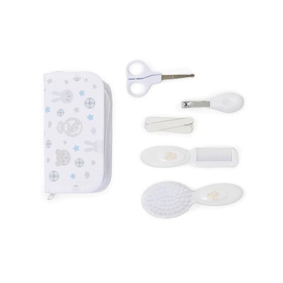 Miniland Súprava na starostlivosť o bábätko Real Madrid – Biela (Hygienický set)