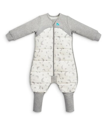 Love To Dream, Pyžamo, Etapa 3, 2,5 TOG, 6-12m, bílá/měsíček
