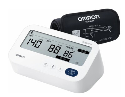 OMRON M3 Comfort AFIB Digitální ramenní tlakoměr s 360° manžetou (HEM-7196-FLE)