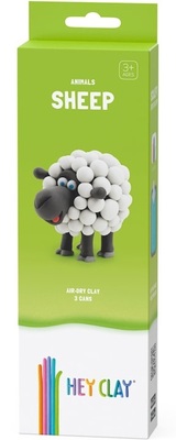 HEY CLAY Tiere Schafe Modelliermasse, Schaf