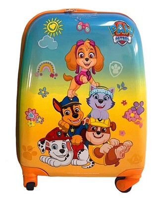 Nickelodeon Kinder Reisekoffer mit Rollen Paw Patrol – Gelb (Groß)