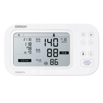 OMRON M6 Comfort AFIB Digitálny ramenný tlakomer s 360° manžetou (Pamäť 2×100)