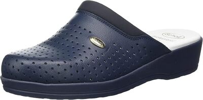 Scholl Clog Back Guard – Zdravotné pracovné dreváky Professional (Modré), veľ. 36