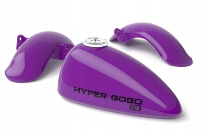 Hyper Gogo Üzemanyagtartály és sárvédők Cruiser motorhoz - lila