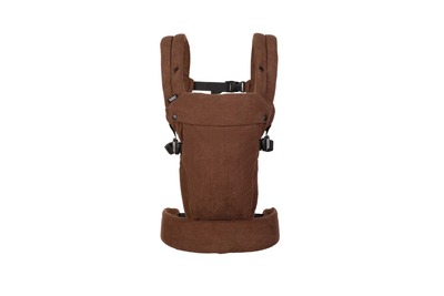 BOBA Auri Ergonomický nosič pre deti (3,2–20 kg), bavlnený manšestrový nosič 3v1, hnedý