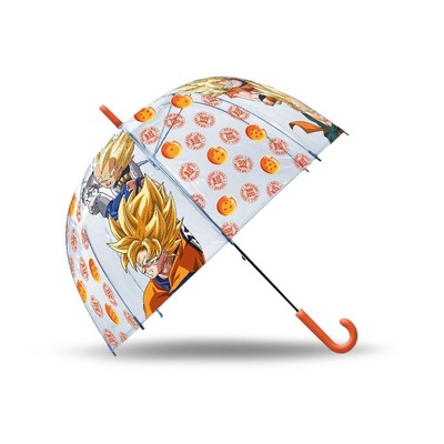 Kids Euroswan Detský priehľadný manuálny dáždnik - Dragon Ball
