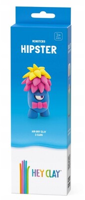HEY CLAY Szörny Hipster Modellező anyag, Hipster Szörny
