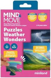 Miniland Oktatási puzzle Az időjárás csodái Mind&amp;Move – A természet felfedezése