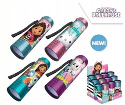 Dětská LED baterka Euroswan Gabby's Dollhouse 4 vzory