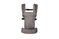 BOBA Auri Ergonomický nosič pre deti (3,2–20 kg), bavlnený manšestrový nosič 3v1, šedý