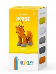 HEY CLAY Tiere Pferd Modelliermasse, Pferd