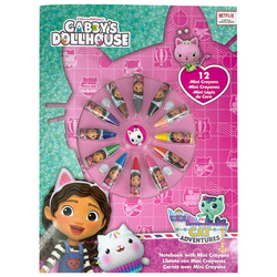 Kids Euroswan Vyfarbovacia sada s 12 mini pastelkami - Gaby´s Cat House