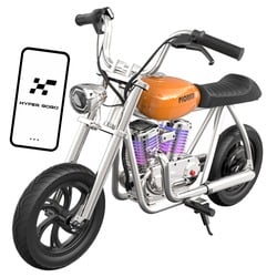 Hyper Gogo Pioneer 12 Plus Gyerek elektromos motor alkalmazással és Bluetooth-szal – Narancssárga