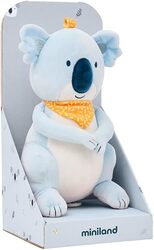 Miniland Plyšový maznáčik Koala – Extra jemná hračka na spinkanie (0m+)