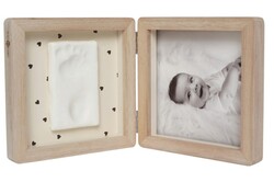 Petit Artichaut Otvárací rámik na odtlačok a fotografiu - srdiečka