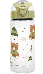 Miniland Detská cestovná fľaša Junior Explorer, 500ml, Medvede