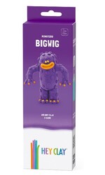 HEY CLAY Szörnyek Bigwig Modellező anyag, Szörny