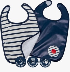 BabyToLove Stílusos Easy Up Navy Love etetőpárna – Puha etetőpárna, 2 db