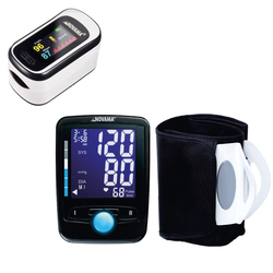 NOVAMA Comfort X Ramenní tlakomer + Novama Pulmoxi Pulzní oxymetr, Dárková sada