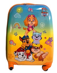 Nickelodeon Kinder Reisekoffer mit Rollen Paw Patrol – Gelb (Groß)