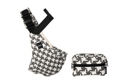 Boba Buddy Sling Ergonomický bedrový nosič na bok (8–20 kg), 100% bavlna, pepitový